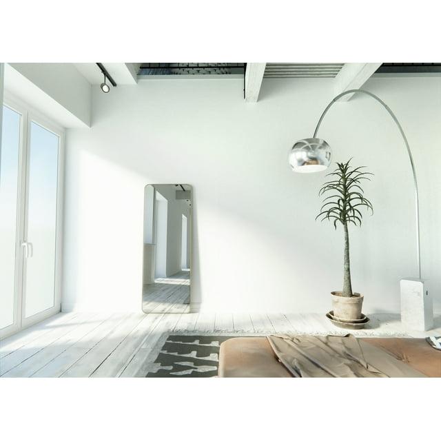 Trinity 24 in. x 67 in. Square Radius Mirror