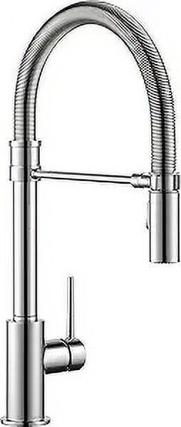 Trinsic Pull Down Sprayer Kitchen Sink Faucet, Pro Commercial Style Pull Down Kitchen Faucet