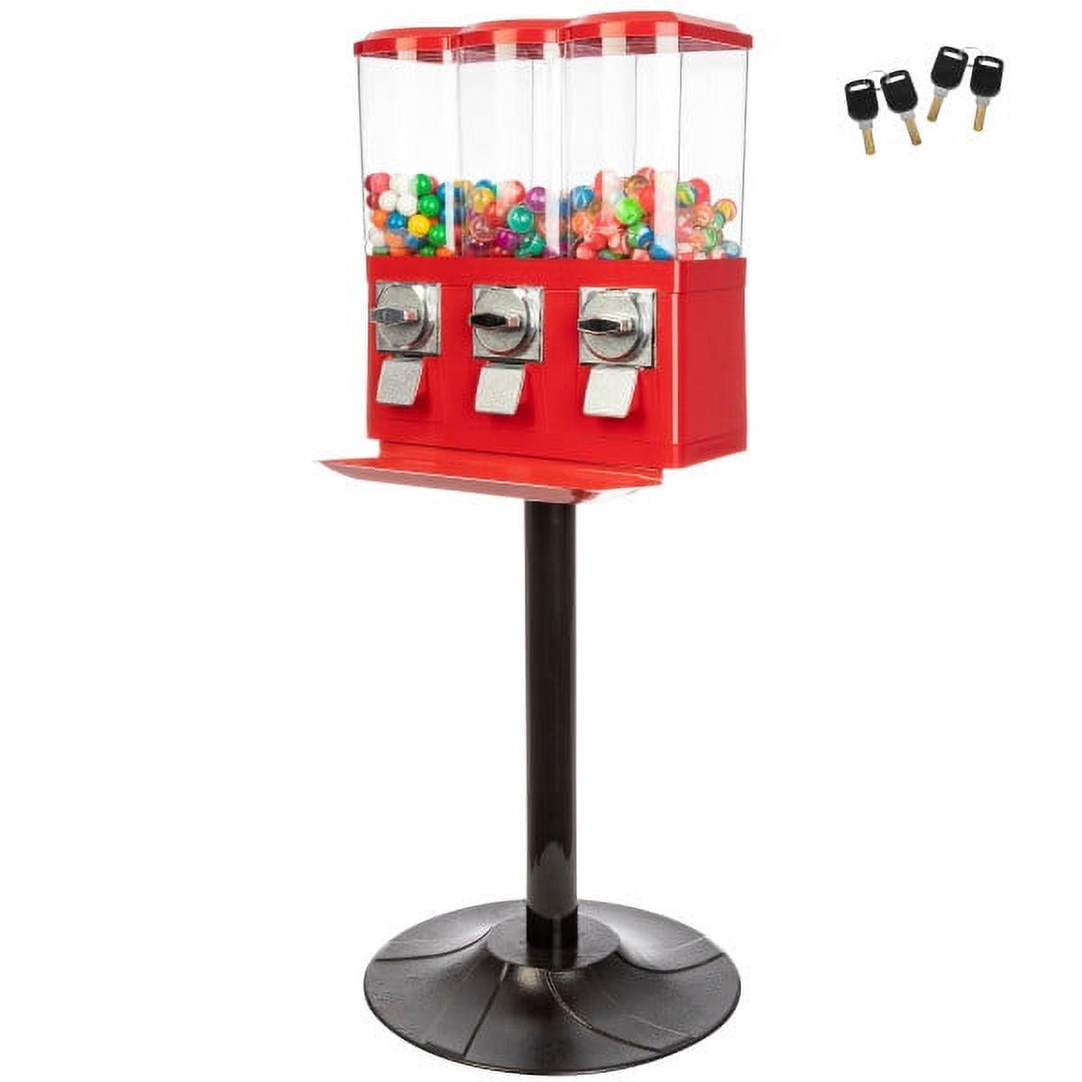 Great Northern Popcorn Great Northern Popcorn Triple Gumball Machine with Stand Red