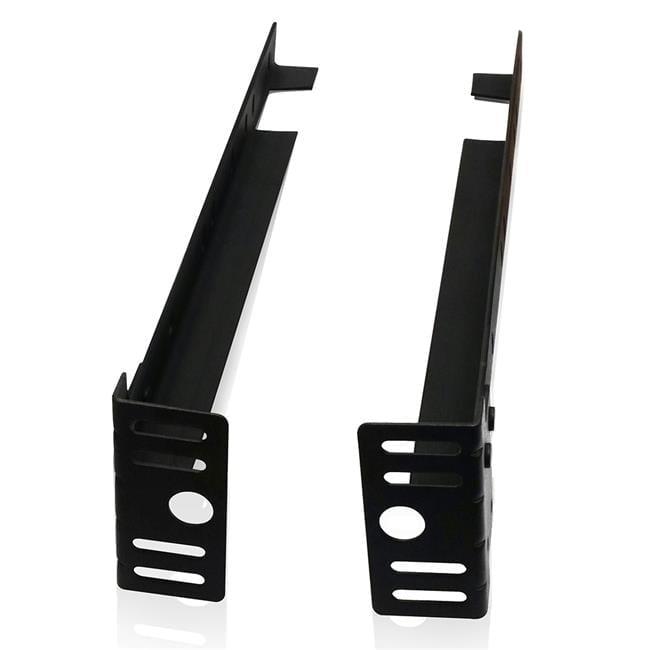 Kings Brand Furniture Footboard Extension Brackets - Metal Bed Frame Brackets for Twin, Full, Queen & King