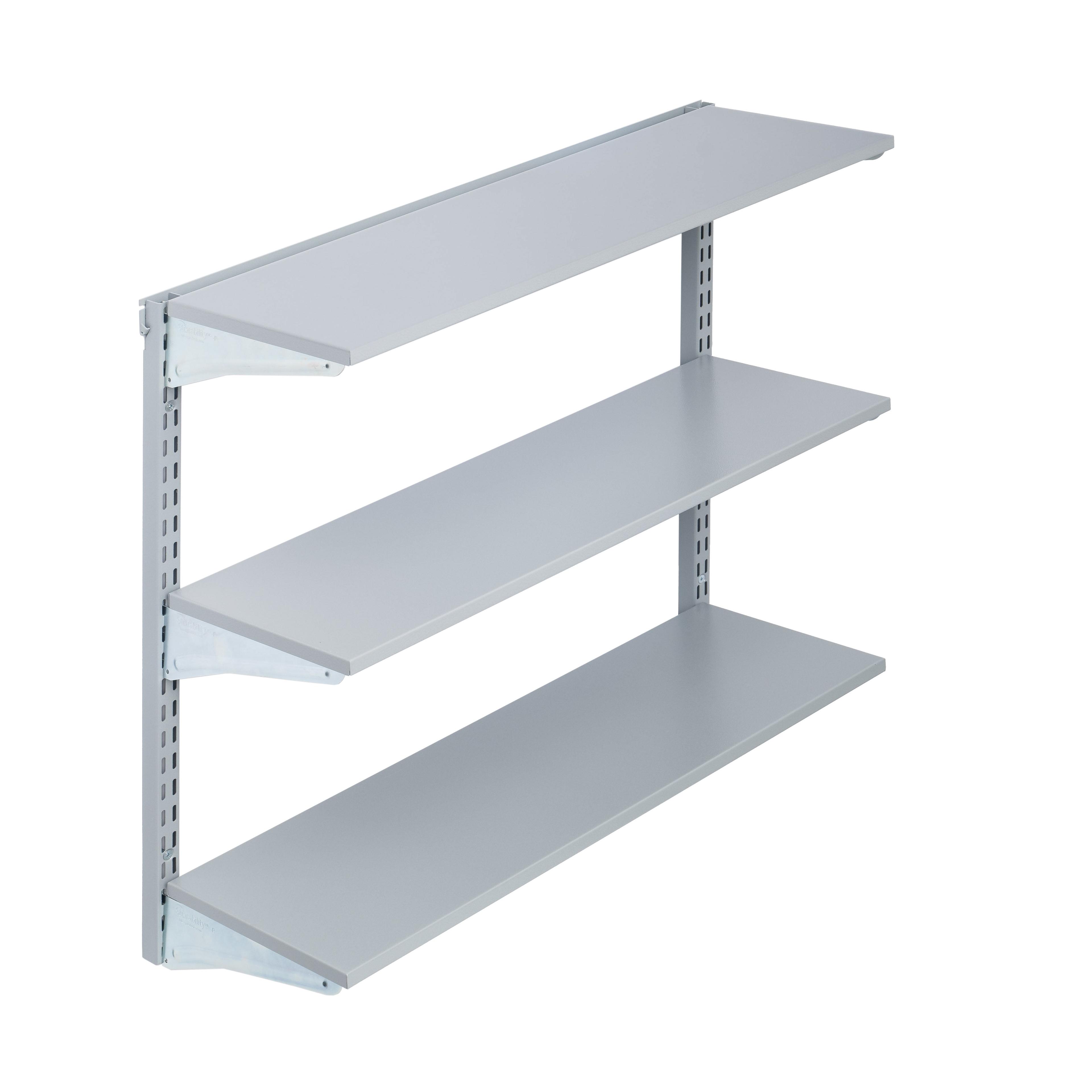 33'' W Steel Height -Adjustable Storage Rack