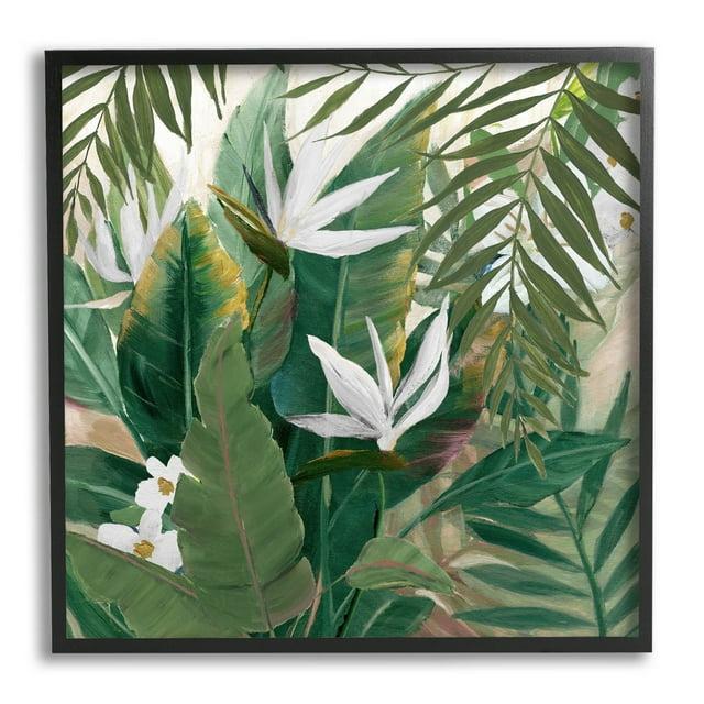 Stupell Industries " Tropical Birds Of Paradise Plant " by Nan Painting Print