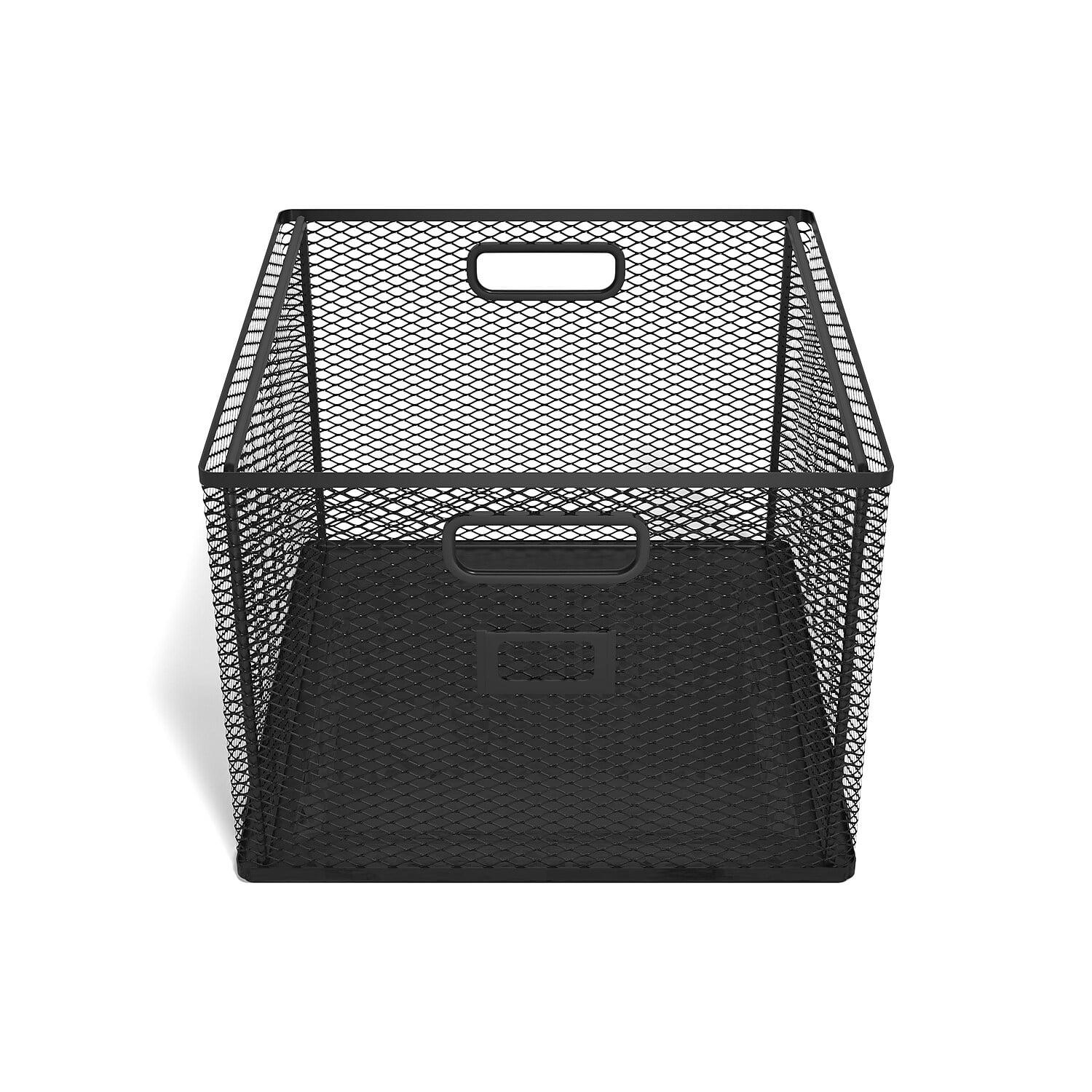 TRU RED Wire Mesh File Organizer Matte Black (TR57549) TR57549-CC