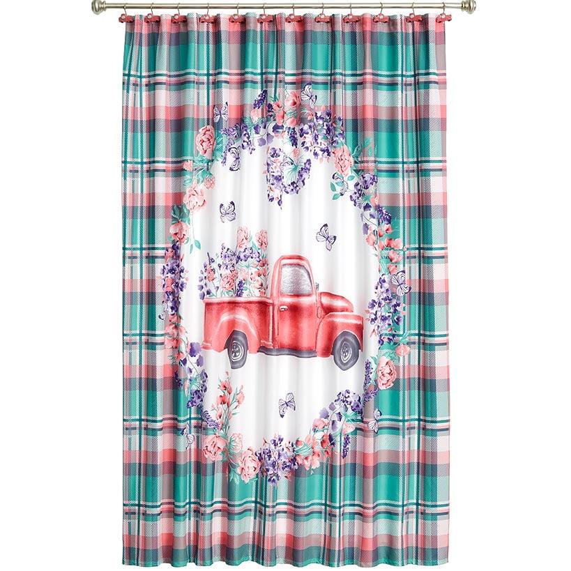 The Lakeside Collection Truck Bath Collection - Shower Curtain