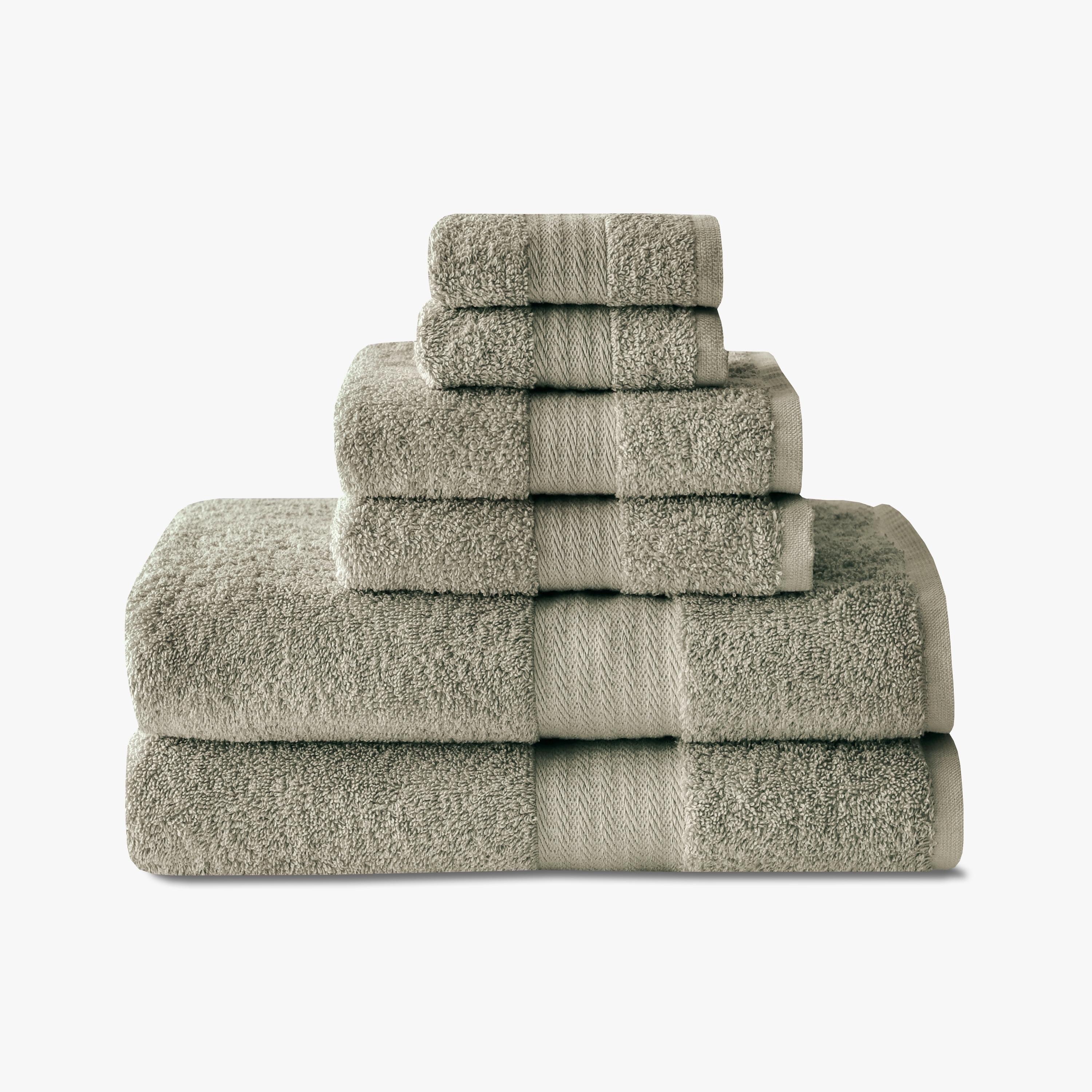 True Classics 6-Piece Bath Set, Tan