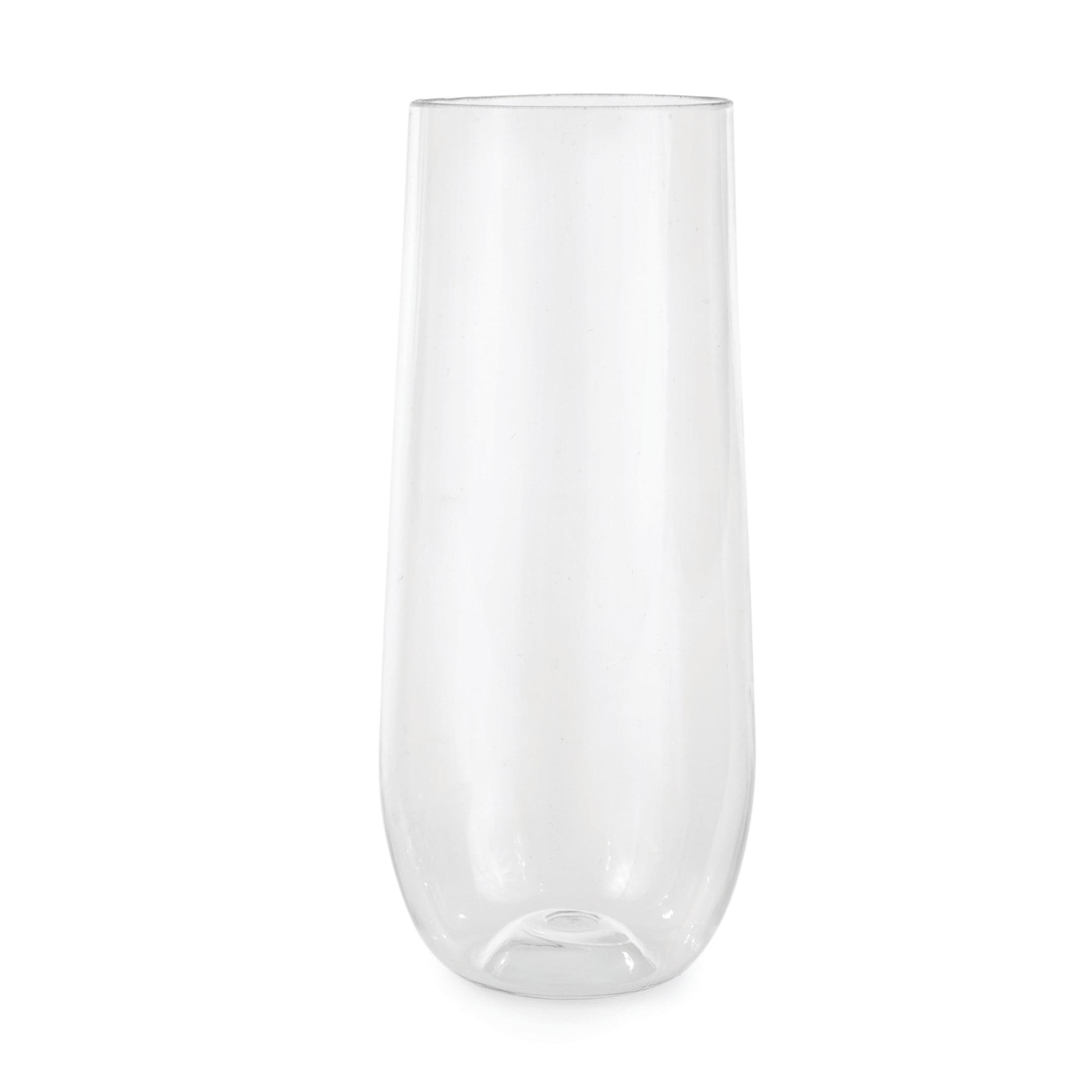 True Flexi Champagne Flutes, Drinking Glasses, Drinkware, 8oz, Set of 1