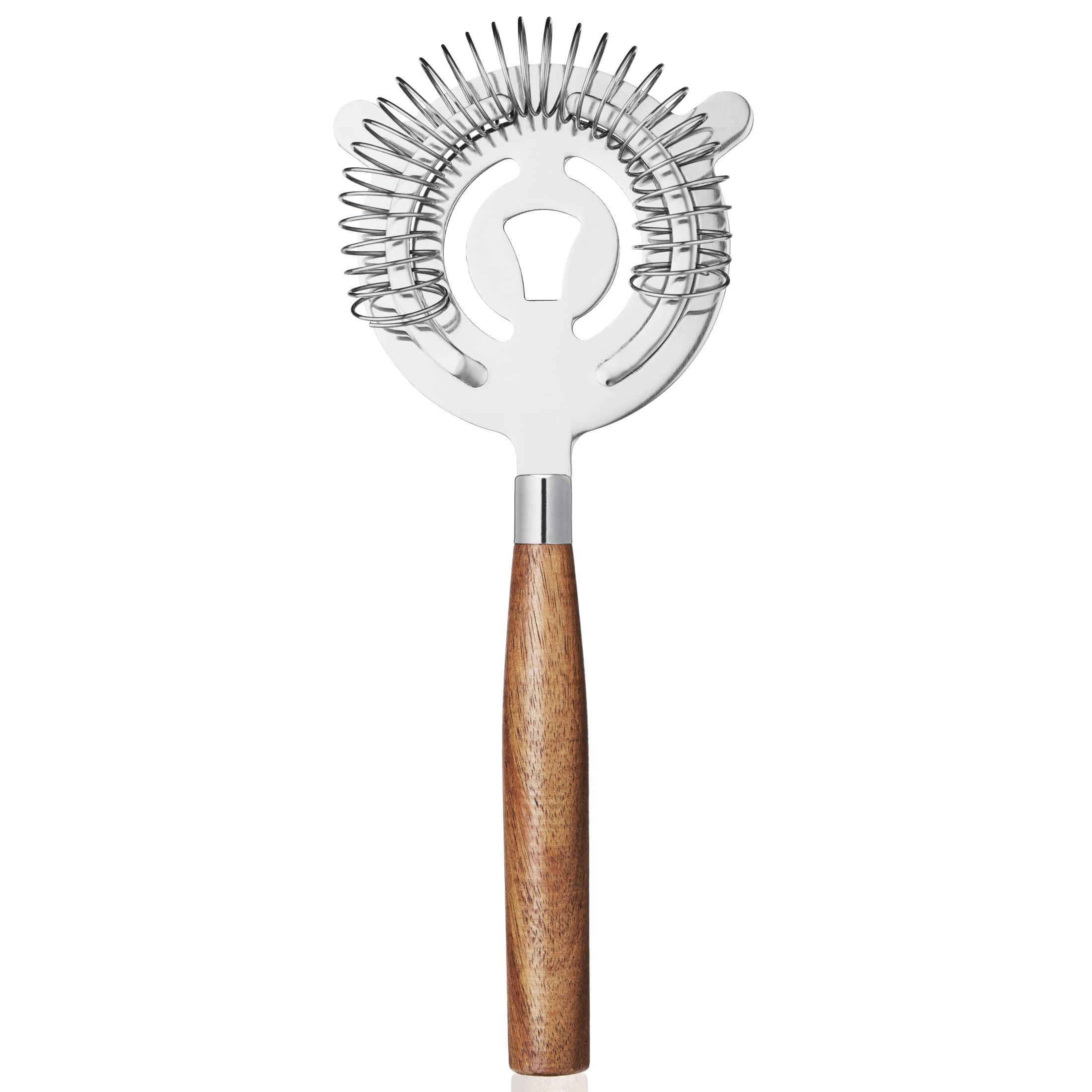 Cocktail Strainer with Acacia Handle
