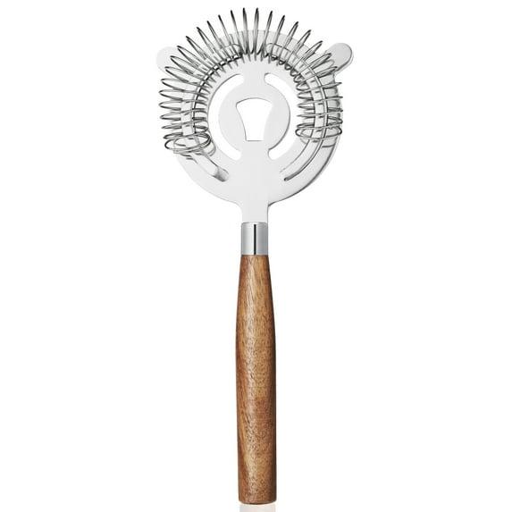 Cocktail Strainer with Acacia Handle
