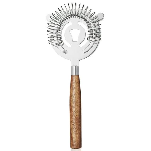Cocktail Strainer with Acacia Handle