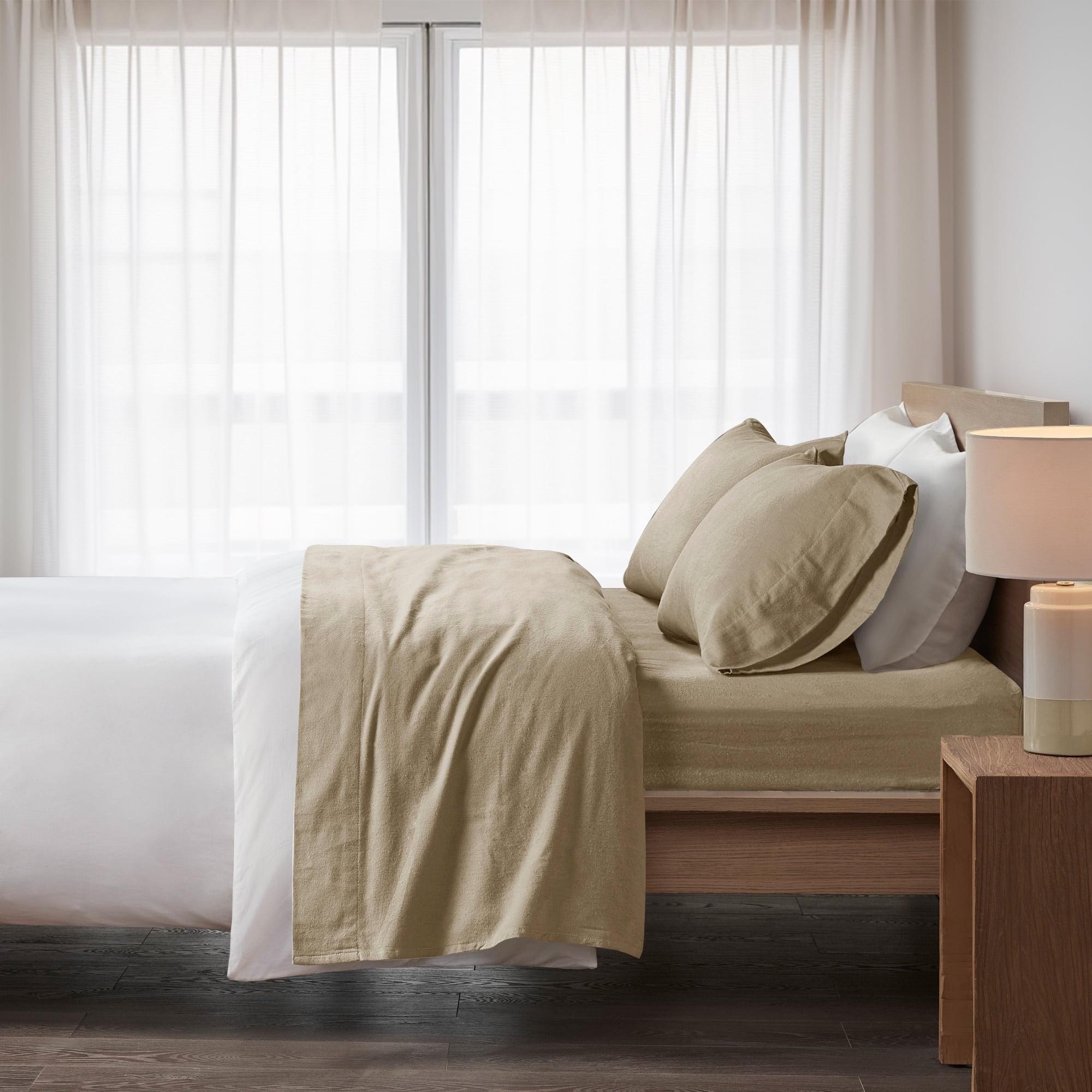 Madison Park Cozy Flannel 100% Cotton Sheet Set