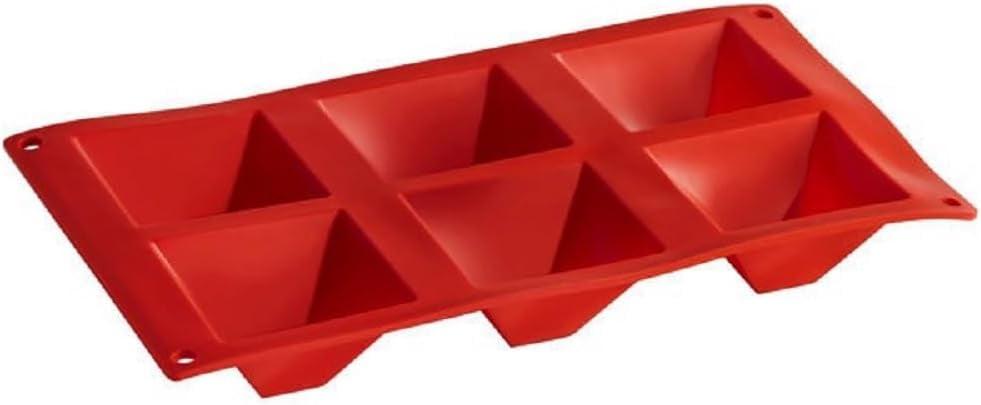 Thunder Group Inc. Thunder Group Inc. 6 Cup Non-Stick Silicone Mold with Lid