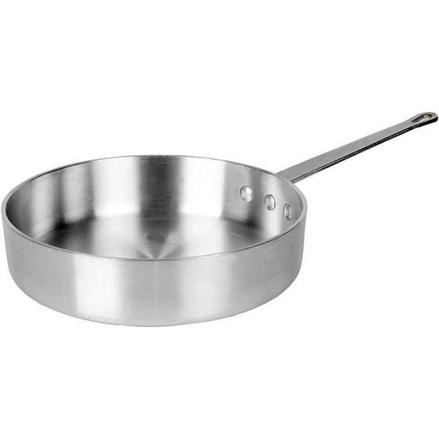 Truecraftware – 5 qt. Professional Aluminum Sauté Pan for Home and Restaurant, 3.5mm Thickness, NSF Certified, Dishwasher Safe, Cookware