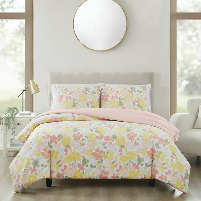 Truly Soft Plain Weave Floral Duvet Cover Set