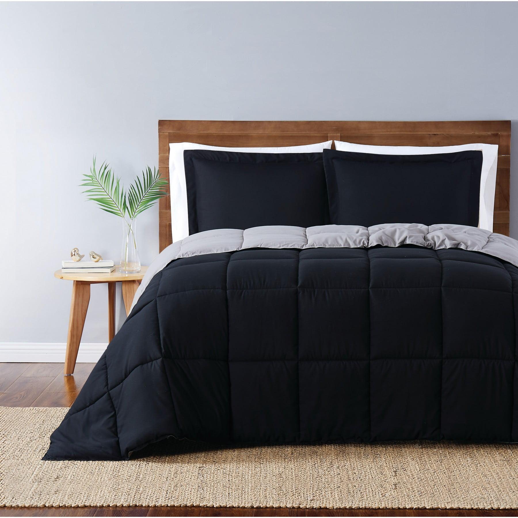 Everyday Baffle Box Stitch Comforter Set