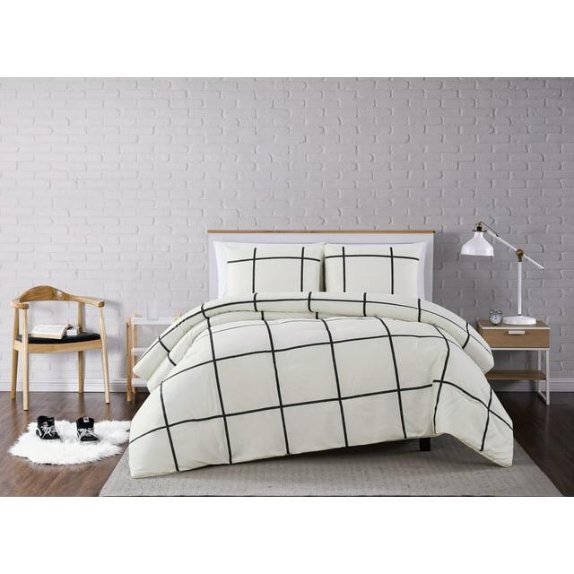 Truly Soft Checkered Comforter Set