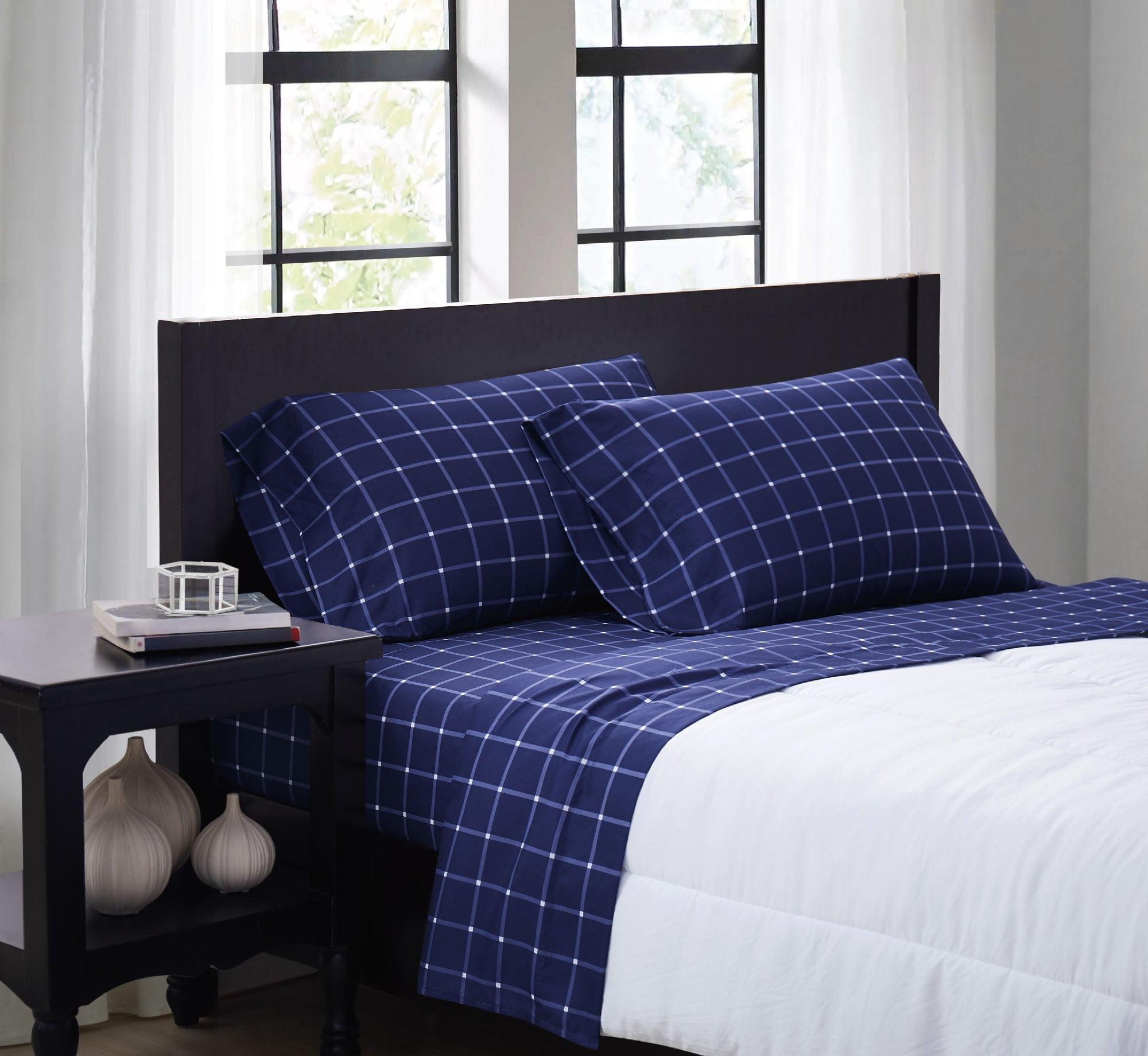 Truly Soft Plaid Microfiber Sheet Set & Reviews | Wayfair