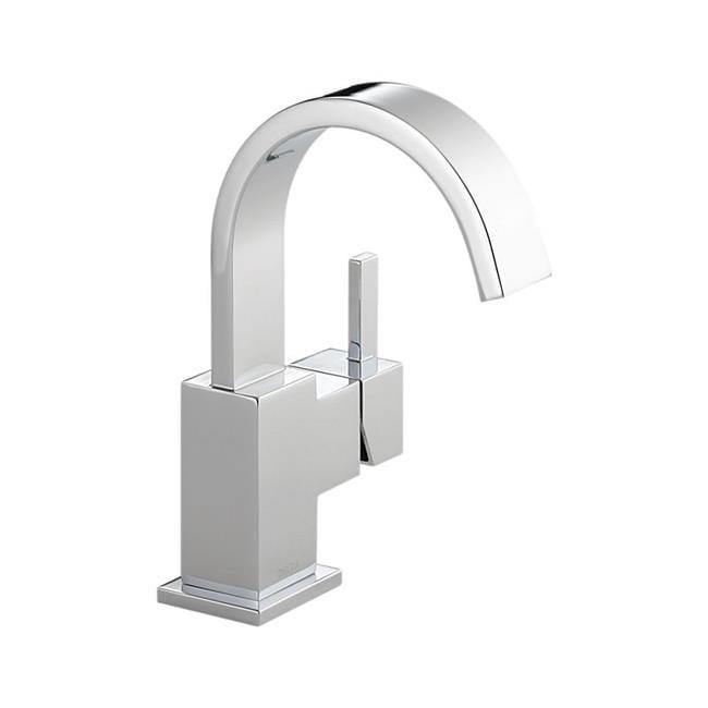 Vero Single Hole Bathroom Faucet with Drain Assembly, Single Handle Bathroom Sink Faucet