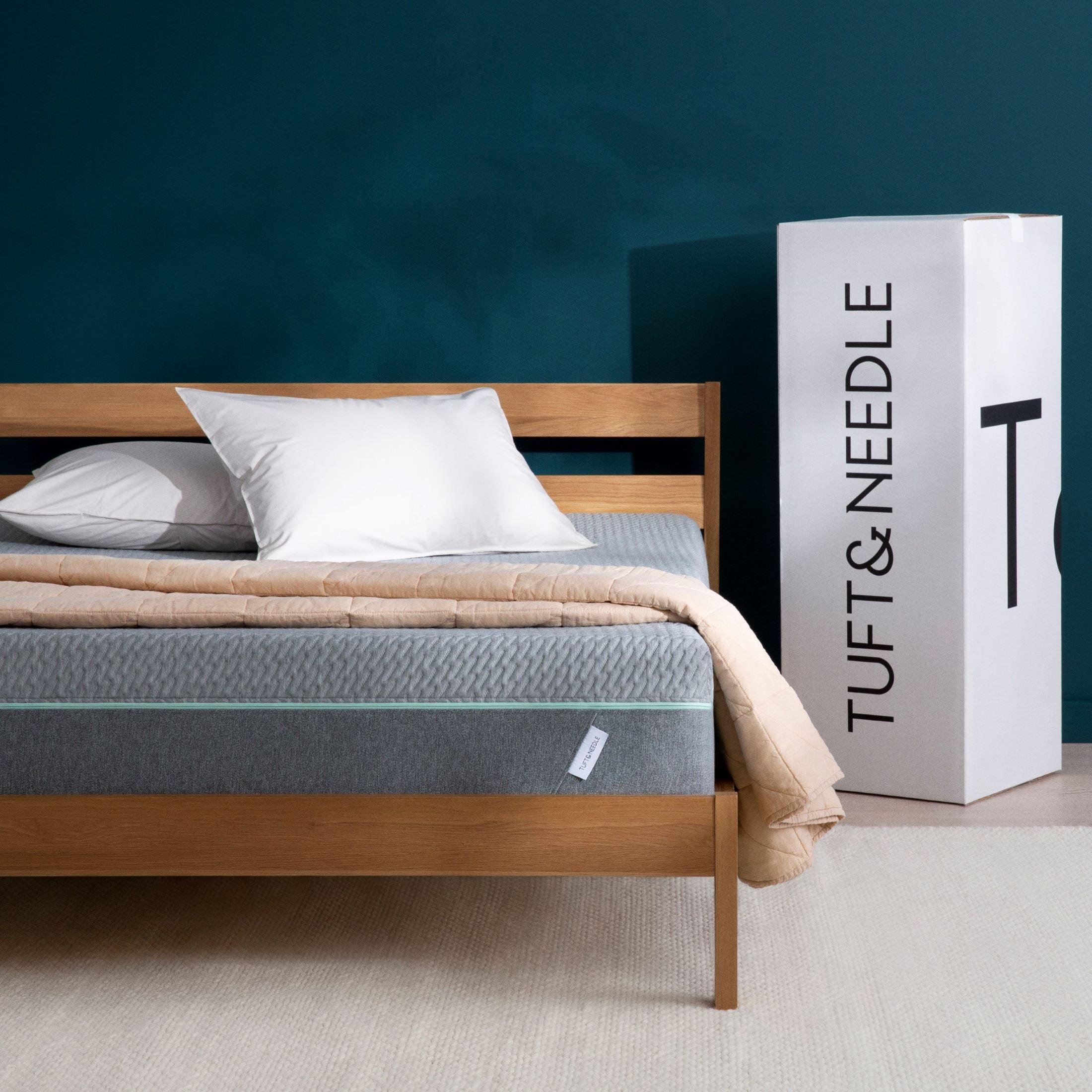 Tuft & Needle Mint 12" Memory Foam Mattress - Twin XL: Medium Firm, CertiPUR-US, GreenGuard Gold Certified, Cooling Tech