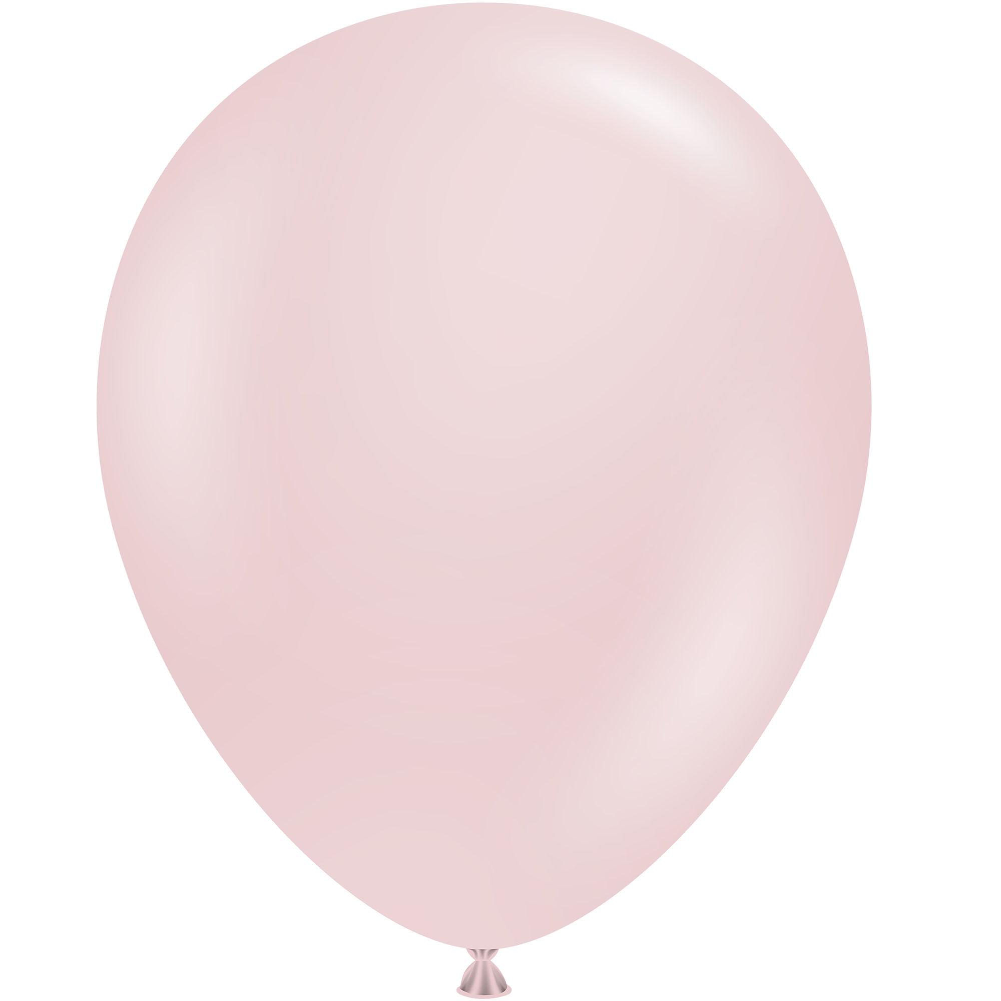 Cameo Pink 5" Latex Party Balloons, 50 Count