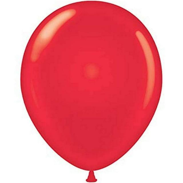 Tuftex 5" Red Standard Latex Balloons (50ct)