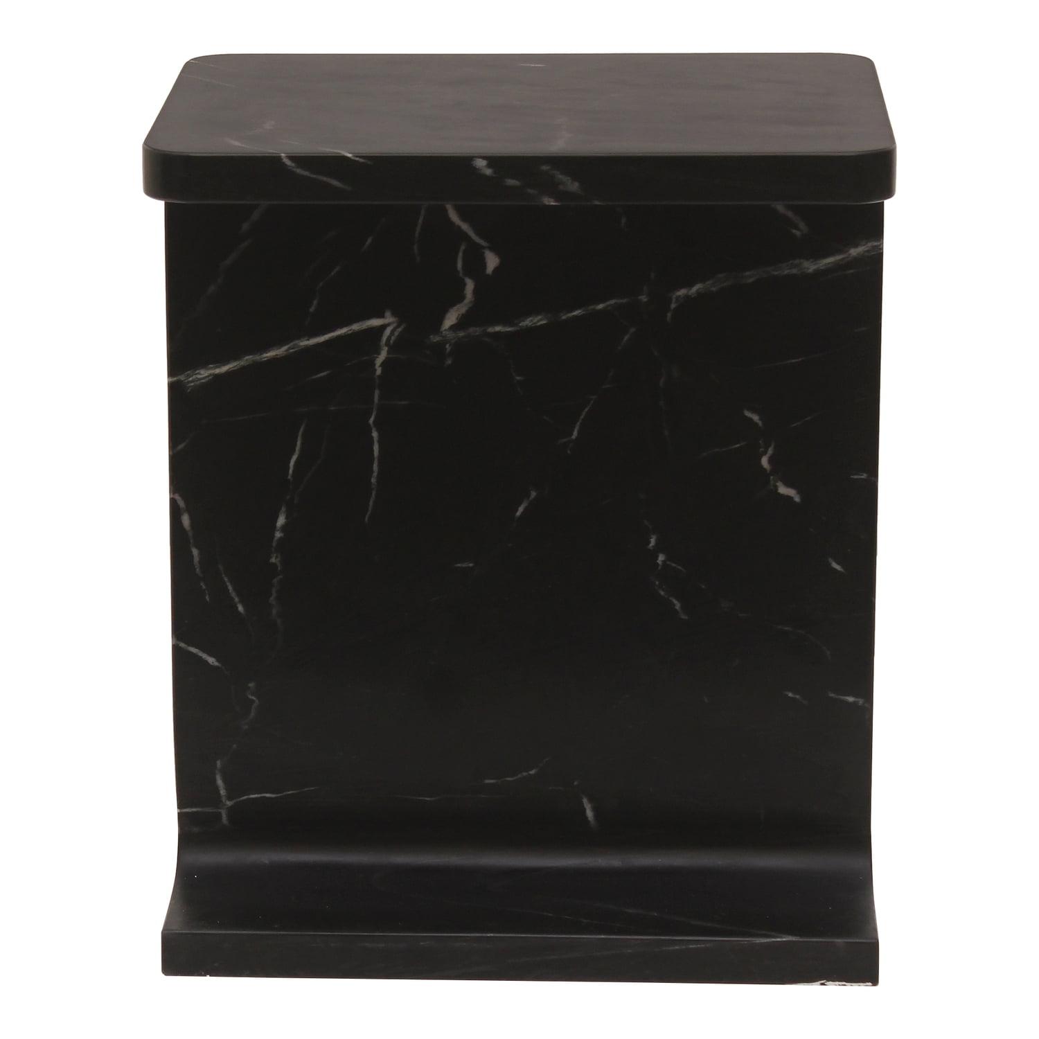 Acadia Side Table - Black Marble