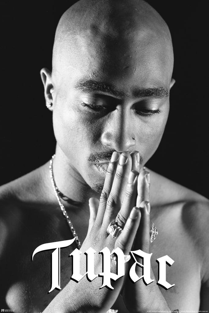 Tupac Posters 2Pac Poster Tupac Praying Poster 90s Hip Hop Rapper Posters For Room Aesthetic Mid 90s 2Pac Memorabilia Rap Posters Music Merchandise Merch Cool Wall Art Print Poster 12x18