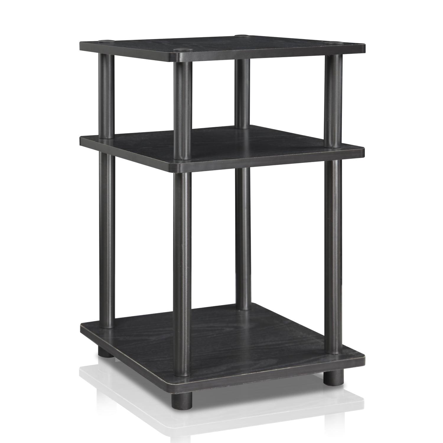 Black Wood Easy Assembly Multipurpose Shelf