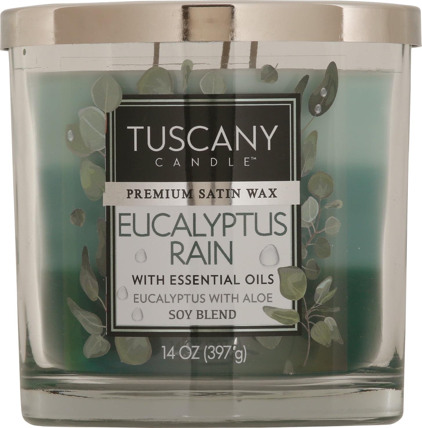 Tuscany Candle 14oz Eucalyptus Rain Candle