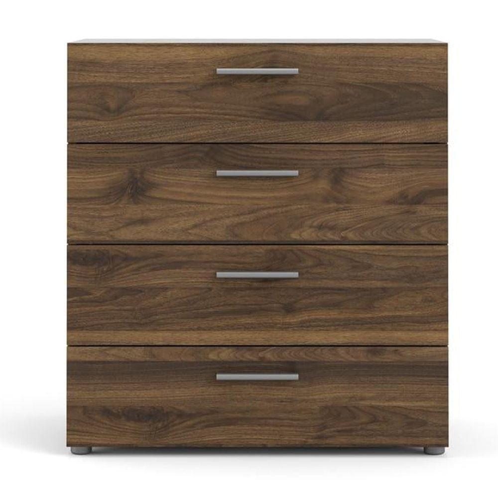 Tvilum, Austin 4 Drawer Chest, Walnut