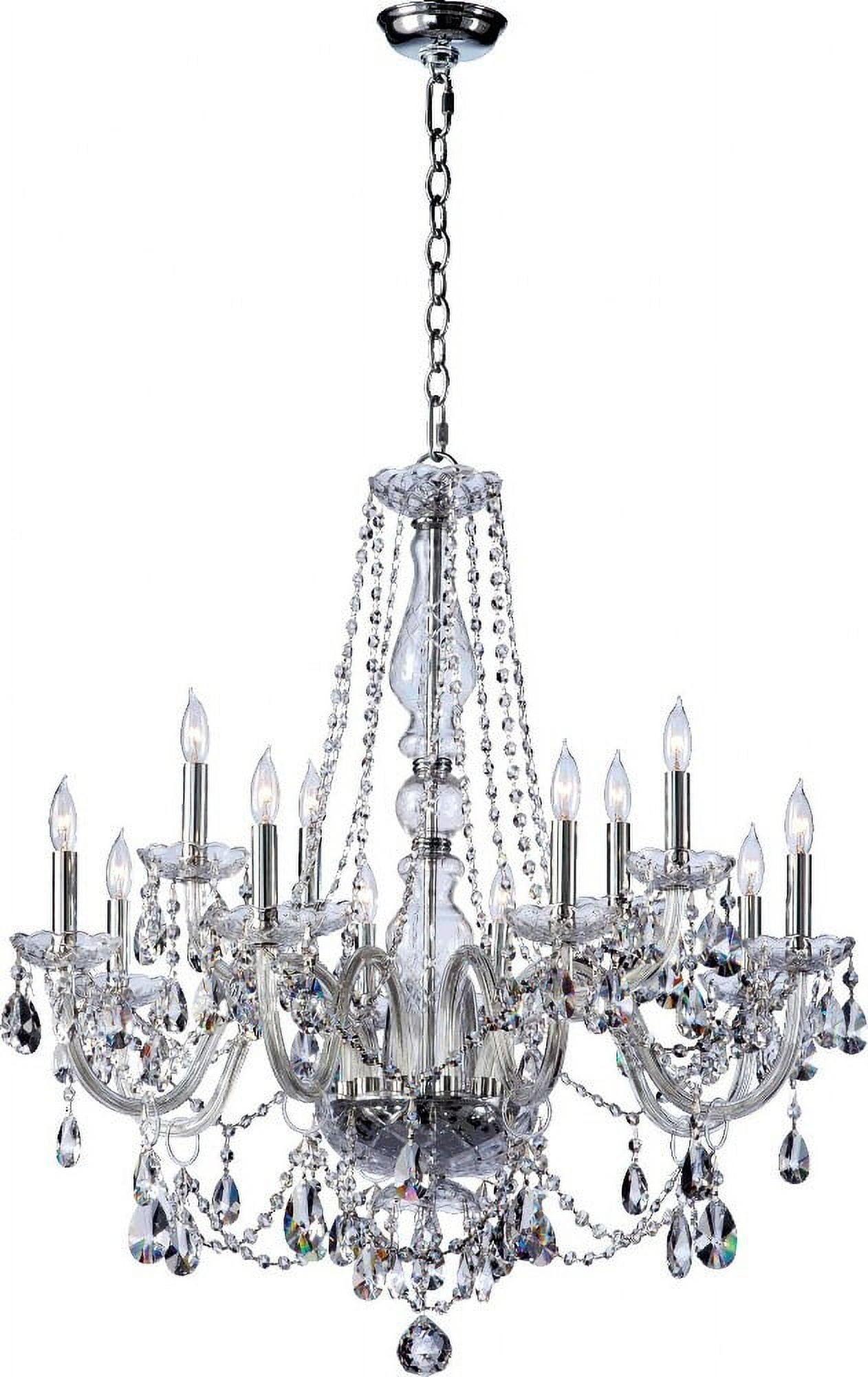 Twelve Light Chandelier     -Traditional Installation Quorum Lighting 631-12-514