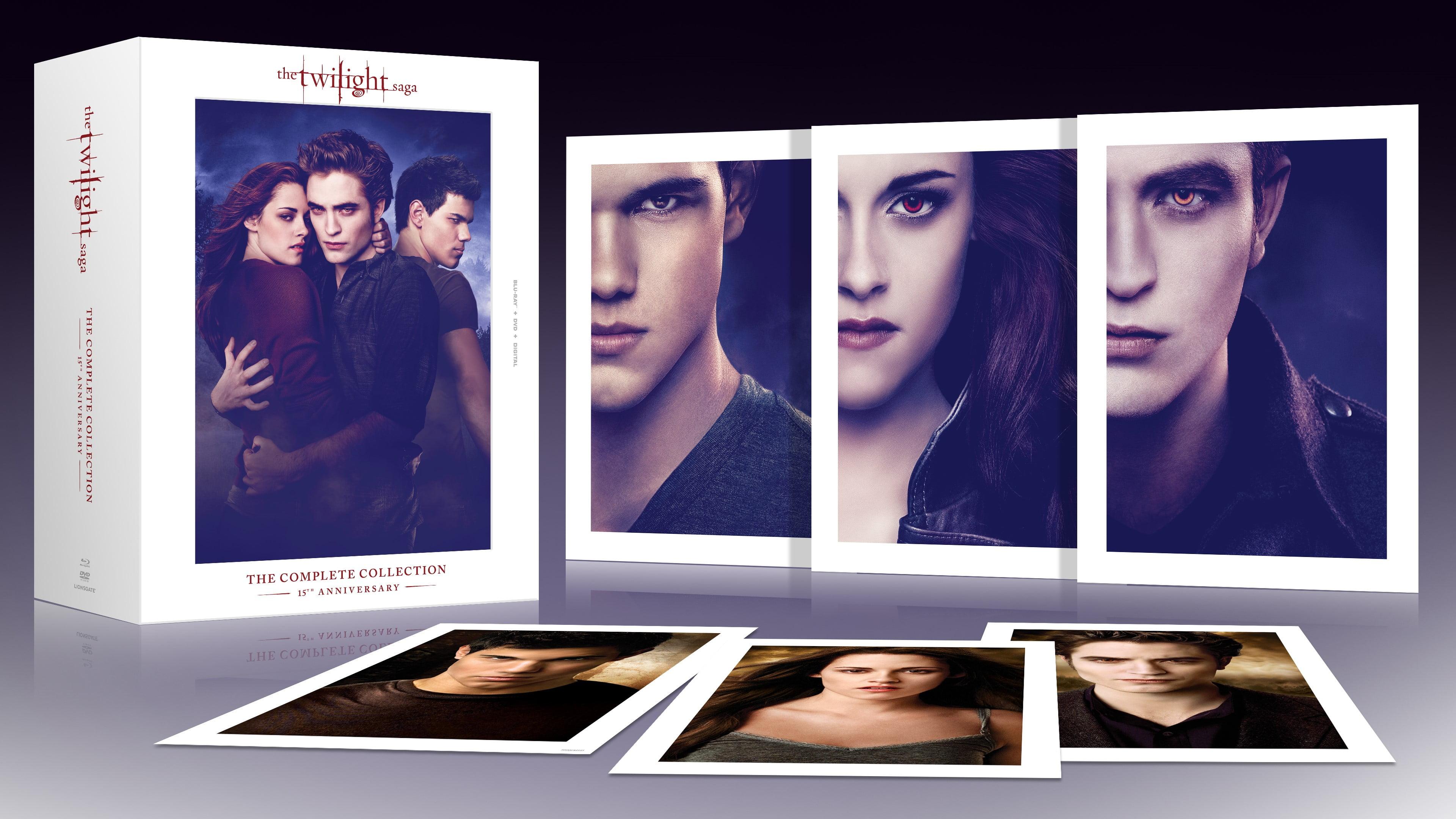 The Twilight Saga: The Complete Collection (15th Anniversary) (Blu-ray)