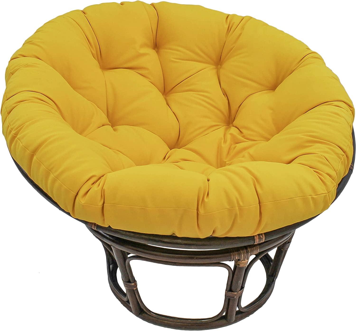 Sunset Soft Twill 44" Tufted Papasan Cushion