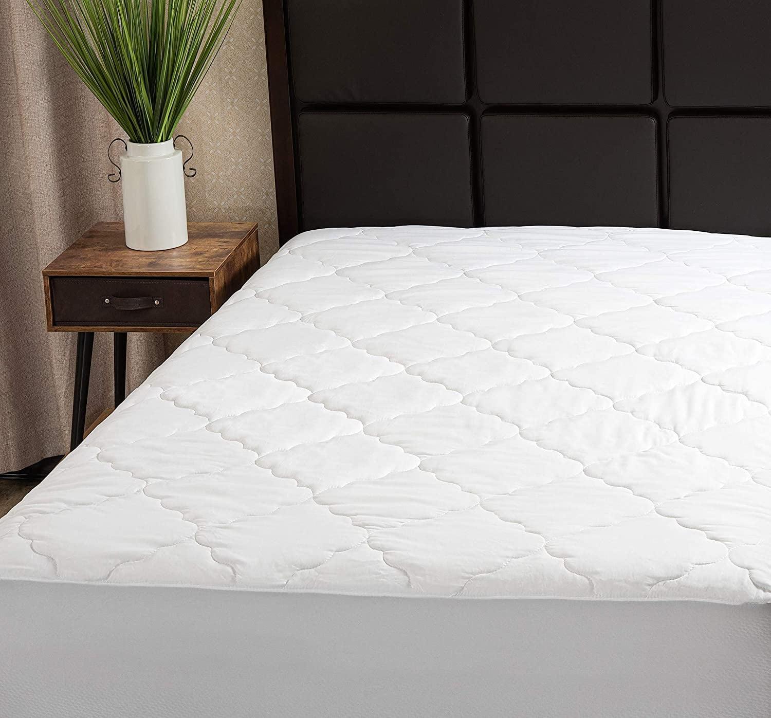 Micropuff Soft and Comfortable Mattress Pad - Durable Fabric - Odorless Filling - 100 GSM