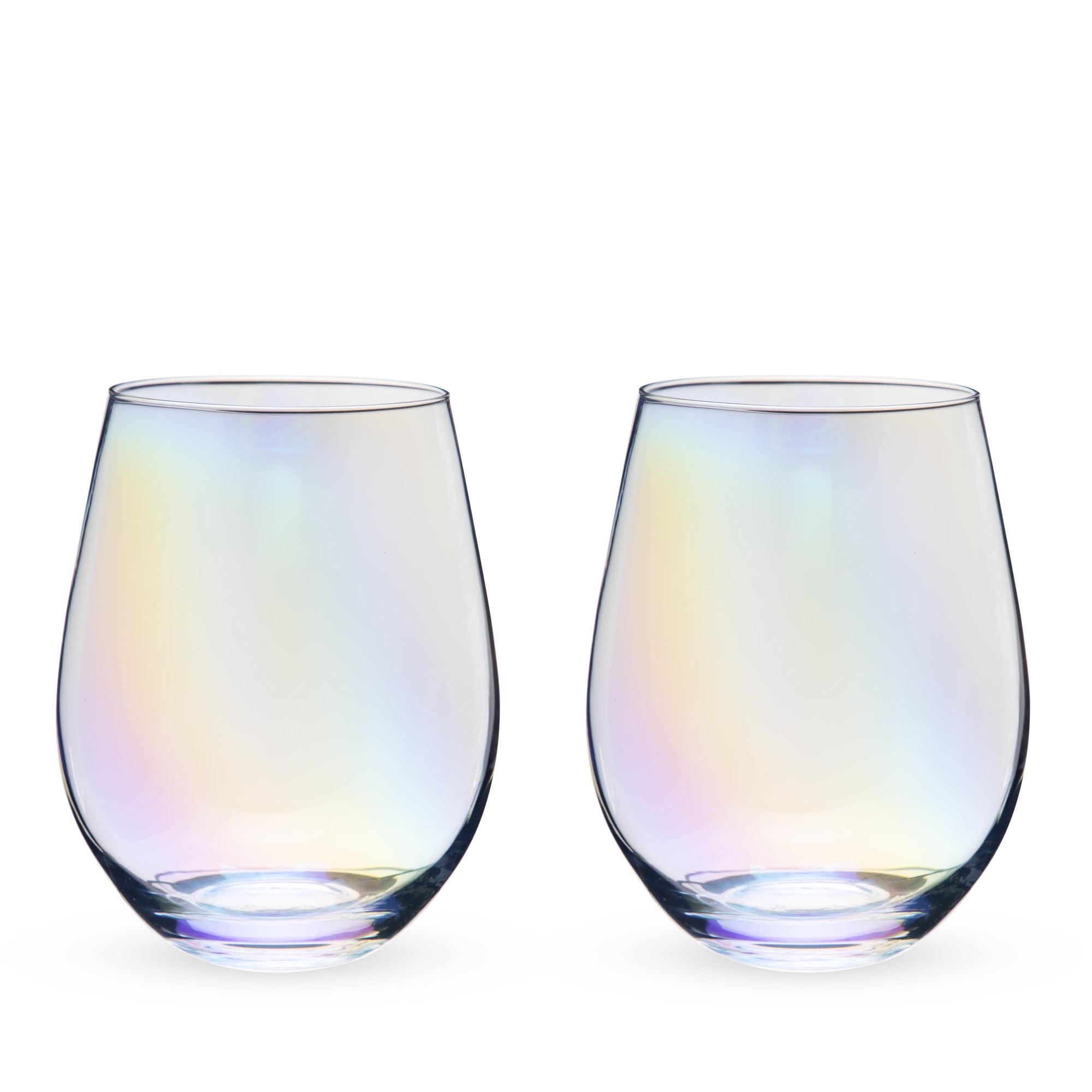 Luster Stemless Wine Glasses (Set of 2)