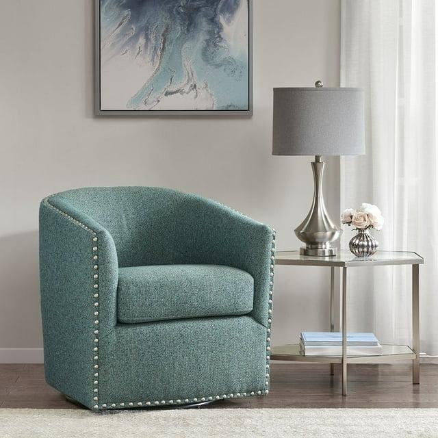 Hokku Designs -degree Swivel Solid Wood Contemporary Living Room Chair