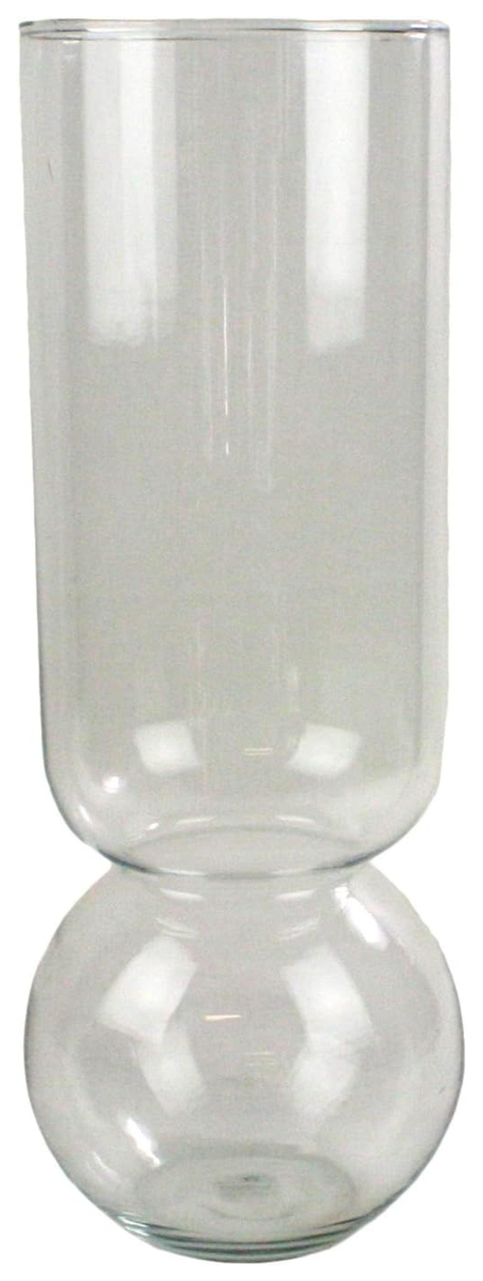 Bennium Glass Bulb Vase, Extra Tall Clear, 1-Count