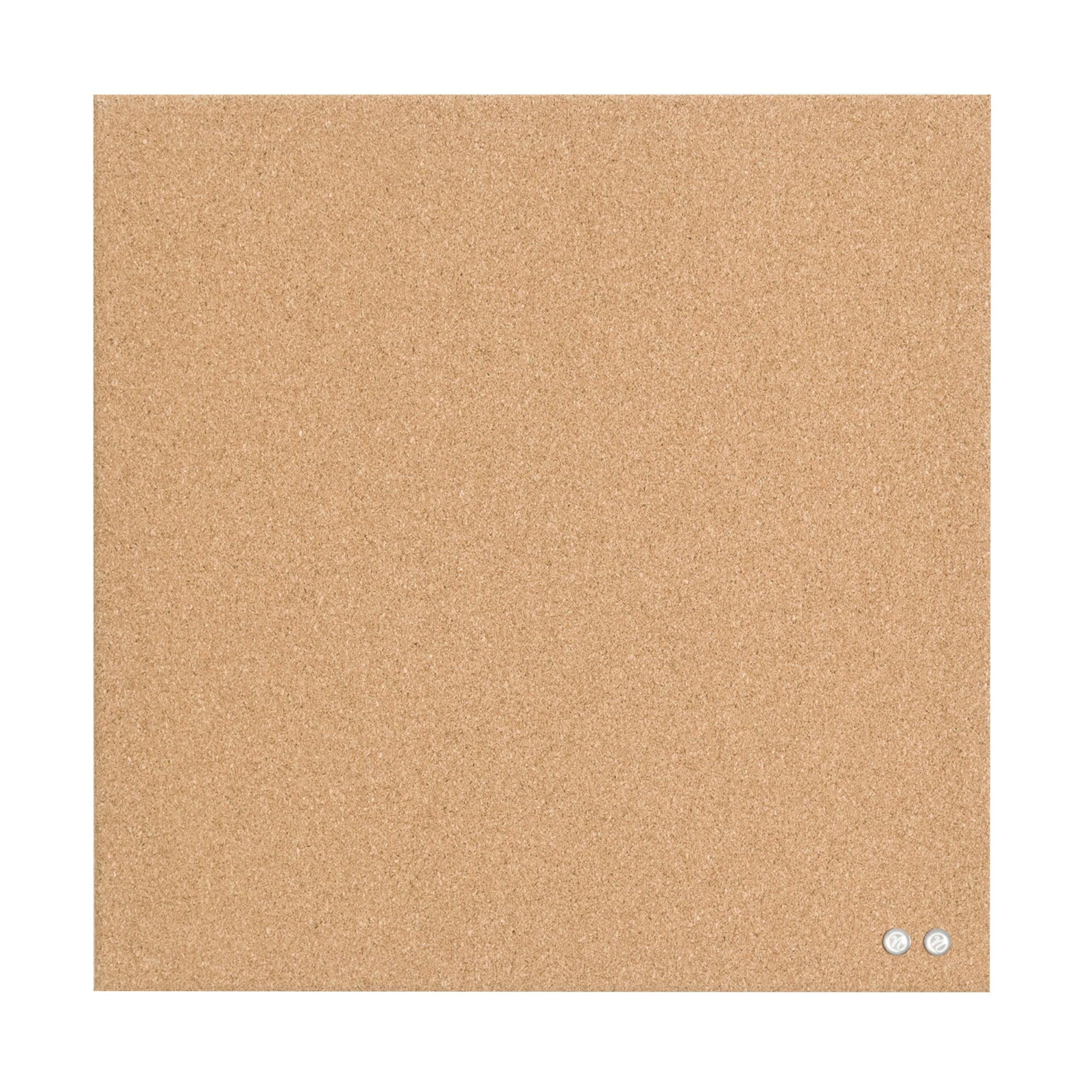 U Brands Cork Board, 14" X 14"