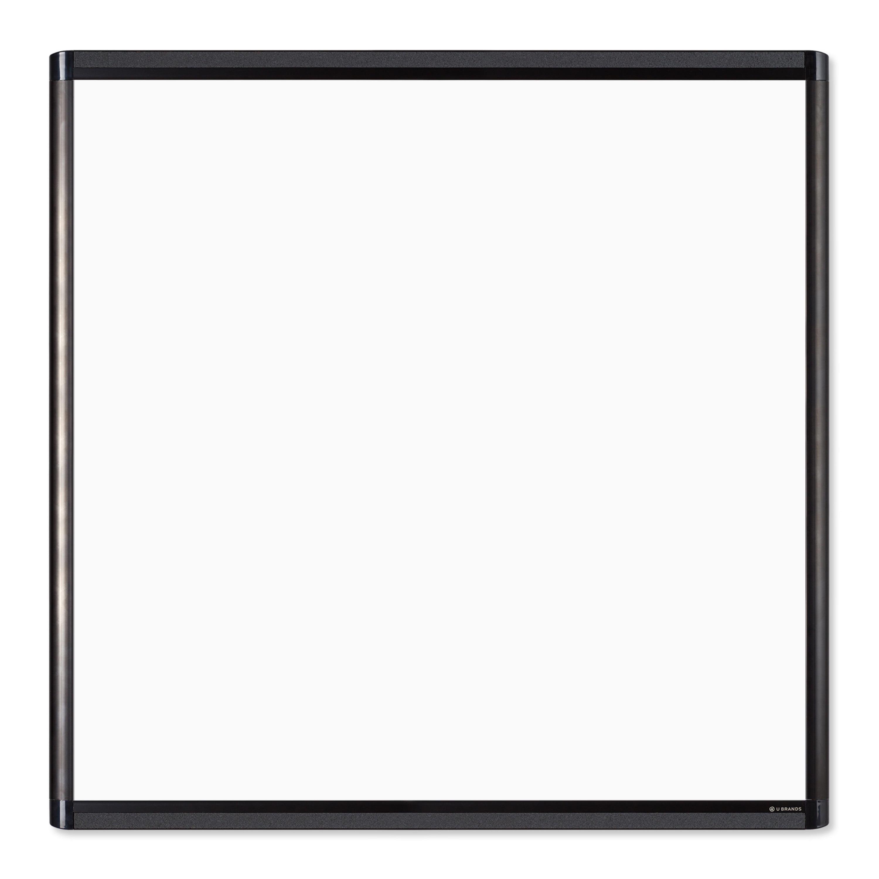 U Brands Wall Steel Magnetic Whiteboard