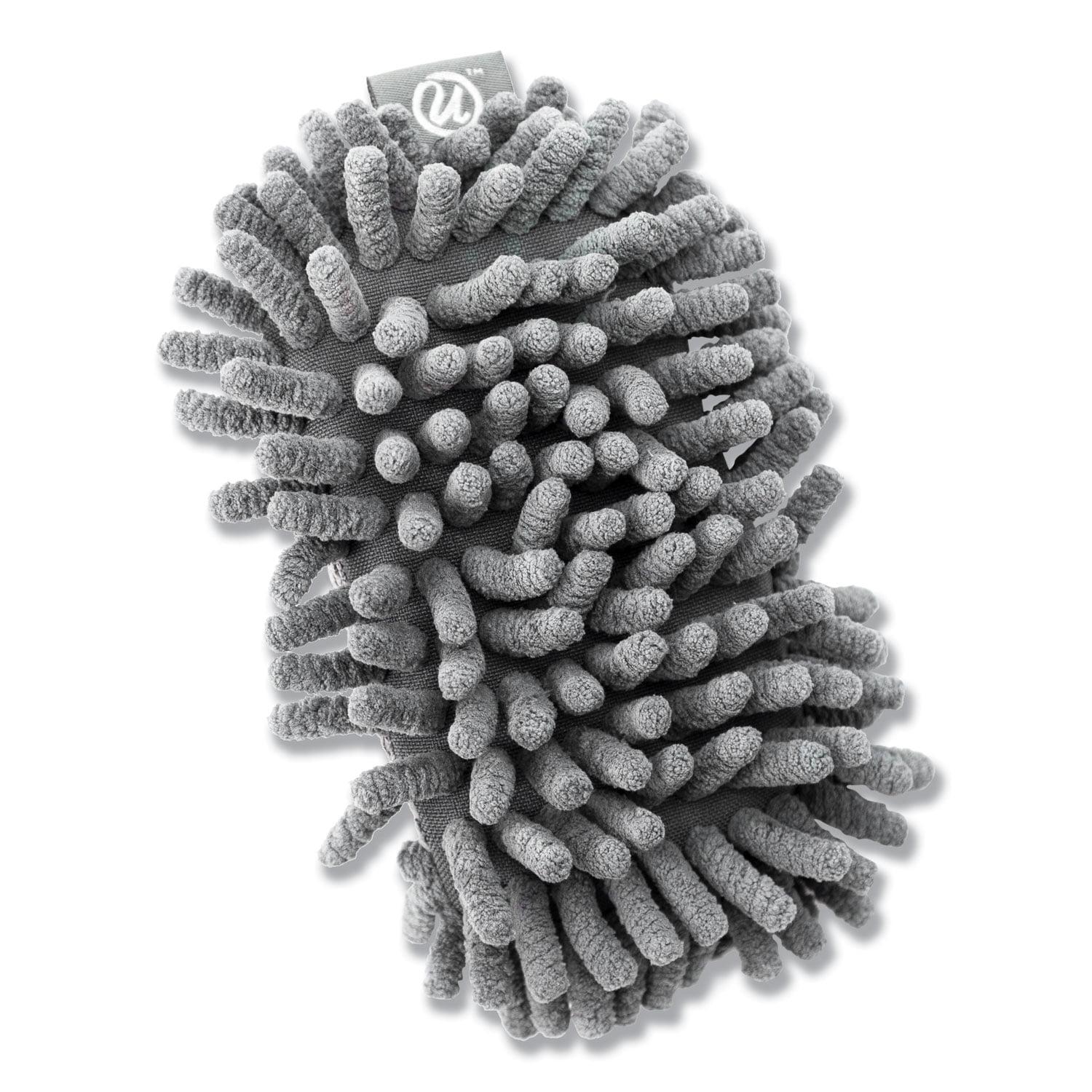 U Brands Premium Shag Eraser, Dry Erase Ink & Chalk, Soft, Microfiber, 582U