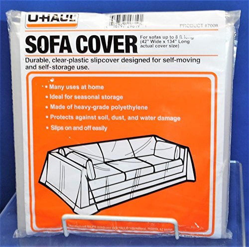 U-Haul Moving and Storage Sofa Cover - 134" x 42" - Fits Sofas up to 8' Long