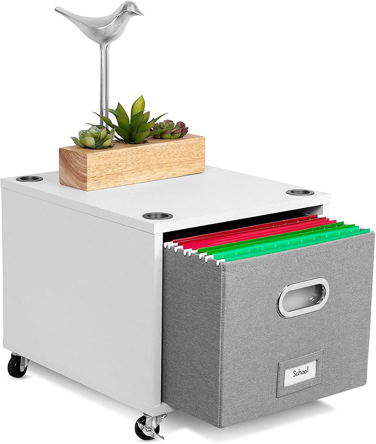 BirdRock Home 14.25'' Wide Mobile File Cabinet