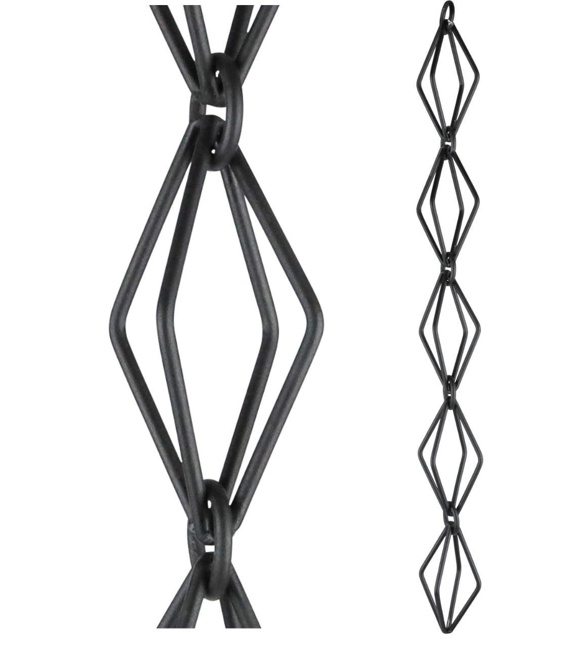 Diamond Rain Chain 8.5 ft