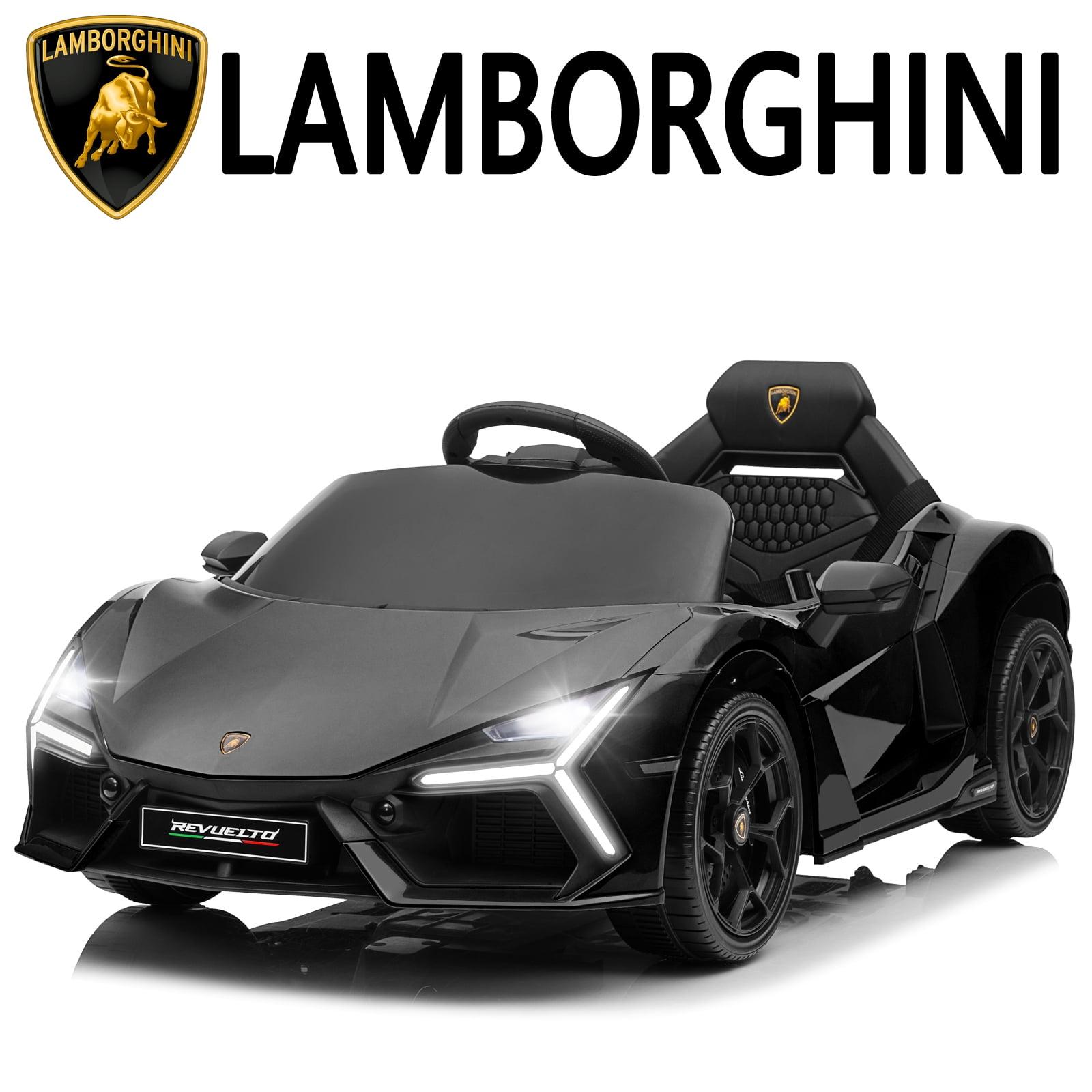 12V Kids Ride On Car, Licensed Lamborghini Revuelto Electric Car For Kids