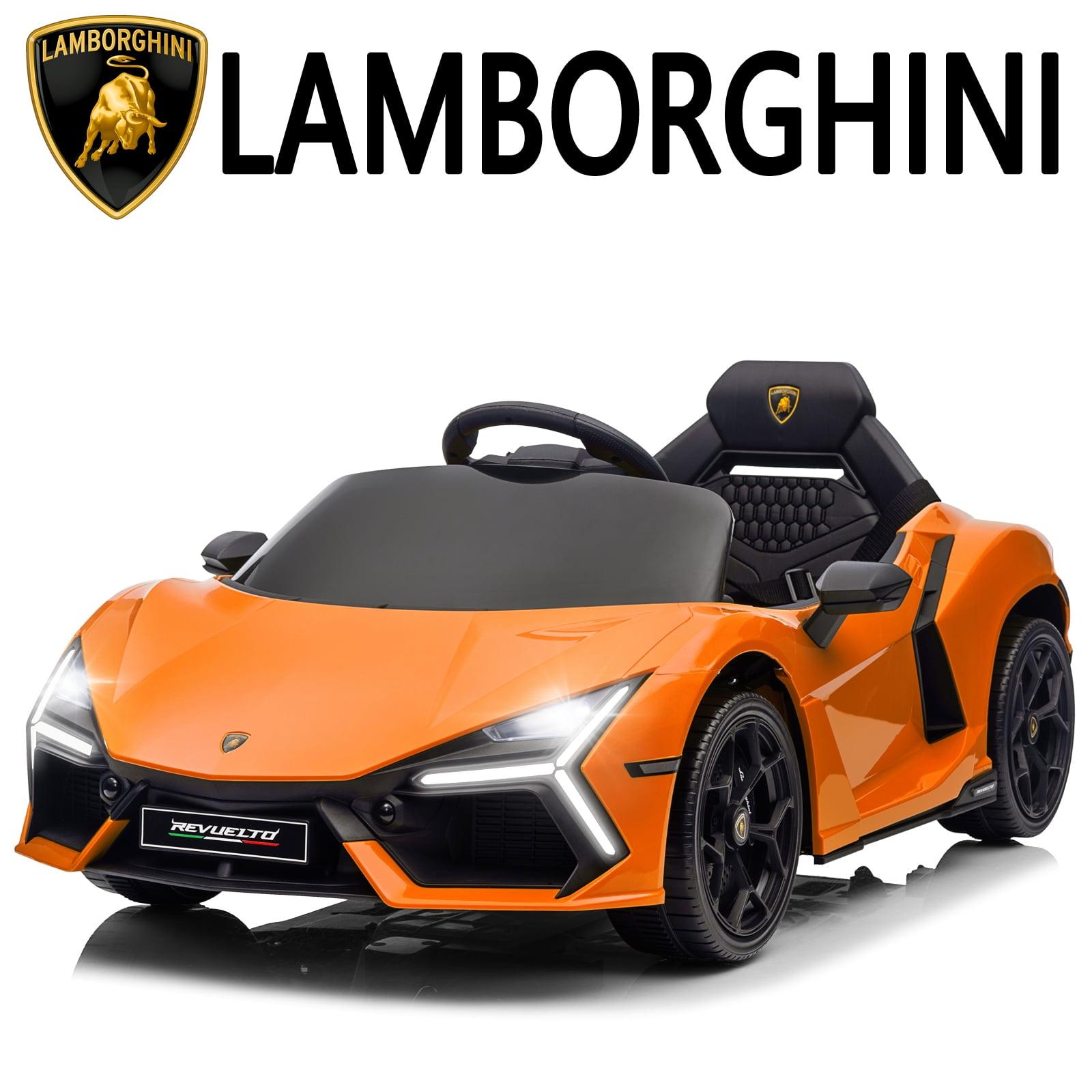 Hetoy 12V Kids Ride On Car, Licensed Lamborghini Revuelto Electric Car For Kids
