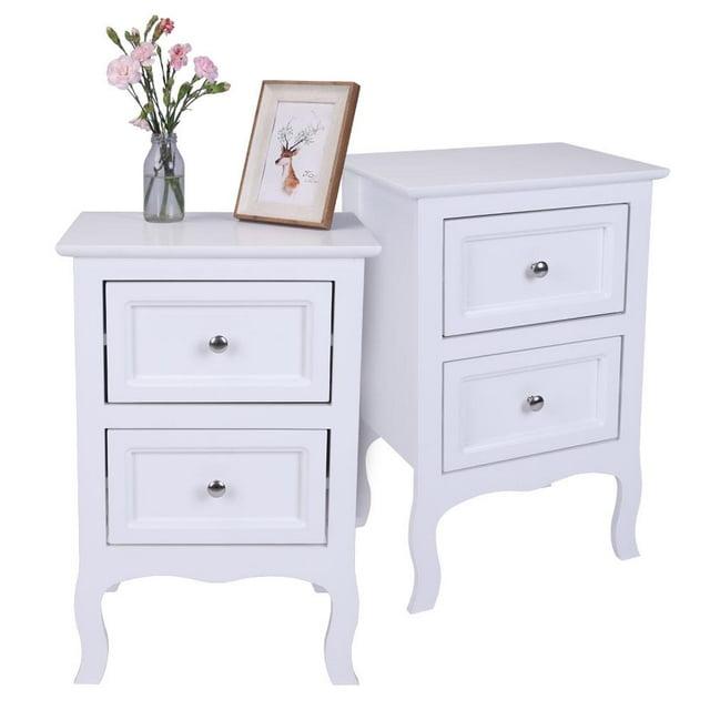 Authement 2 - Drawer Nightstand Storage Cabinet（set of 2）