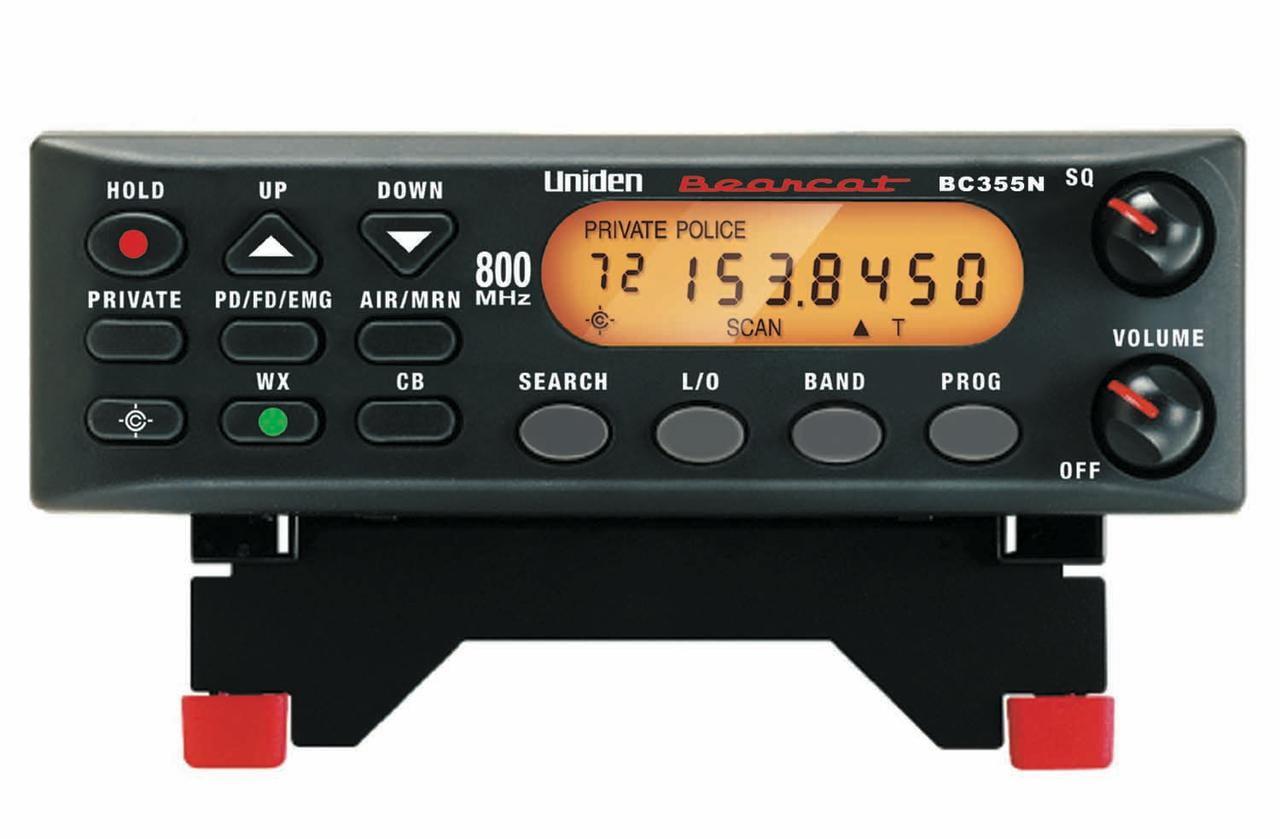Uniden® Bearcat® Mobile/Base Scanner, BC355N in Black