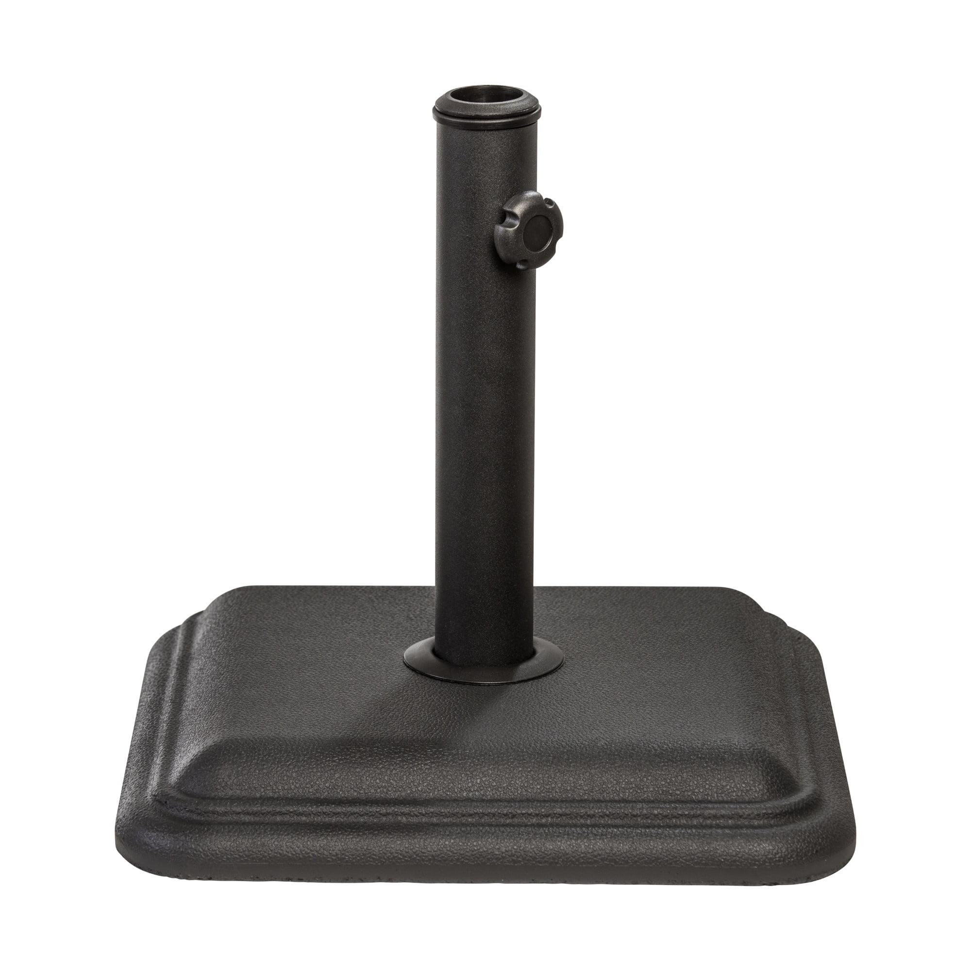 26 lb Black Plastic Patio Umbrella Base