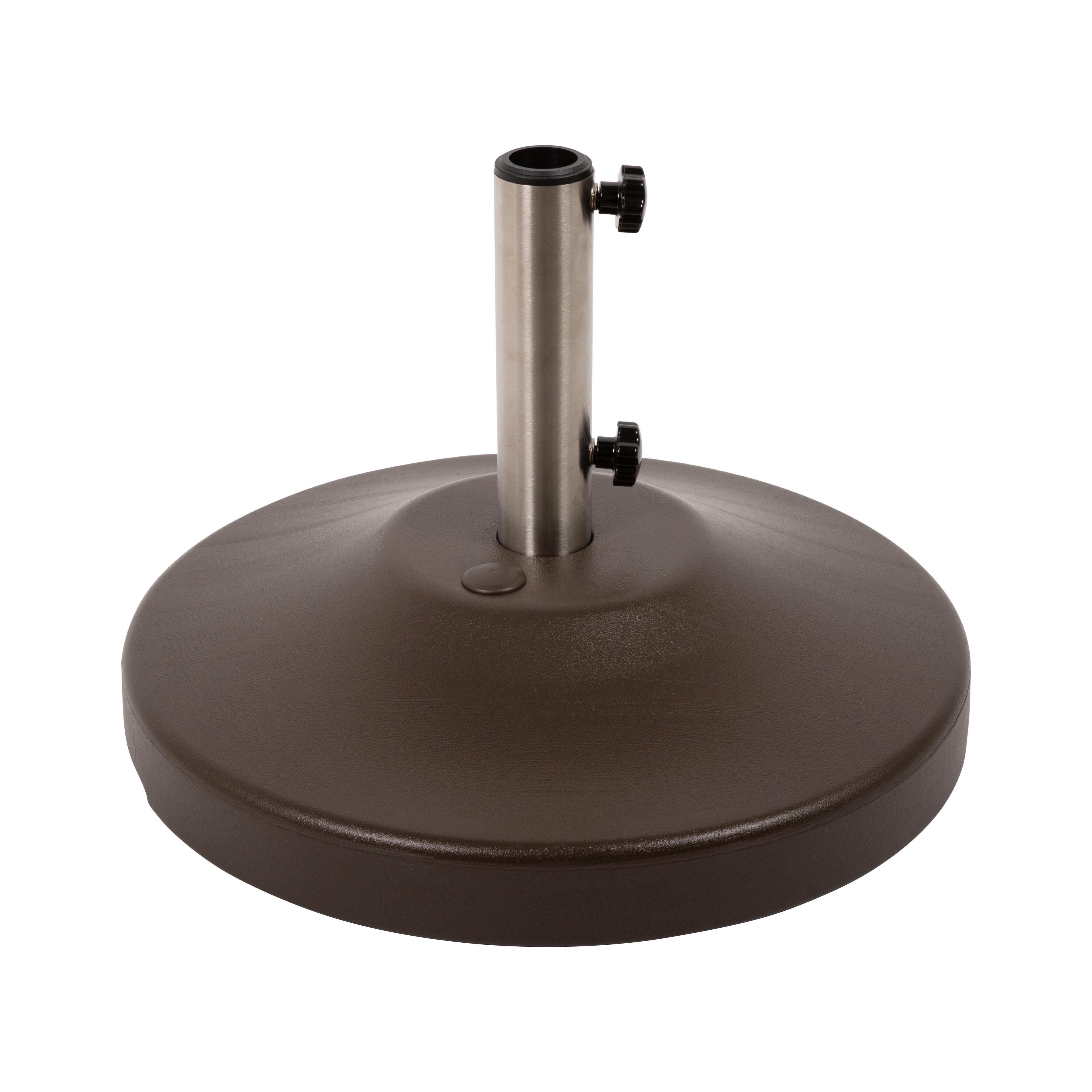 Bronze Metal Wheeled Free Standing Umbrella Base