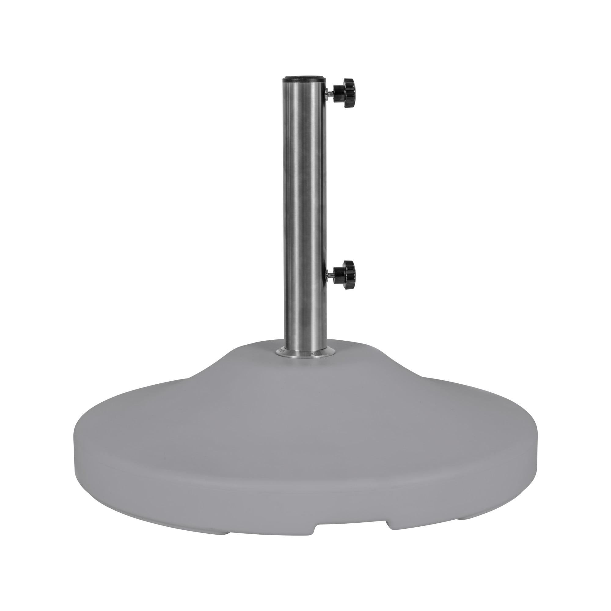 US Weight Fillable Heavy Duty Free Standing Umbrella Base - Grey