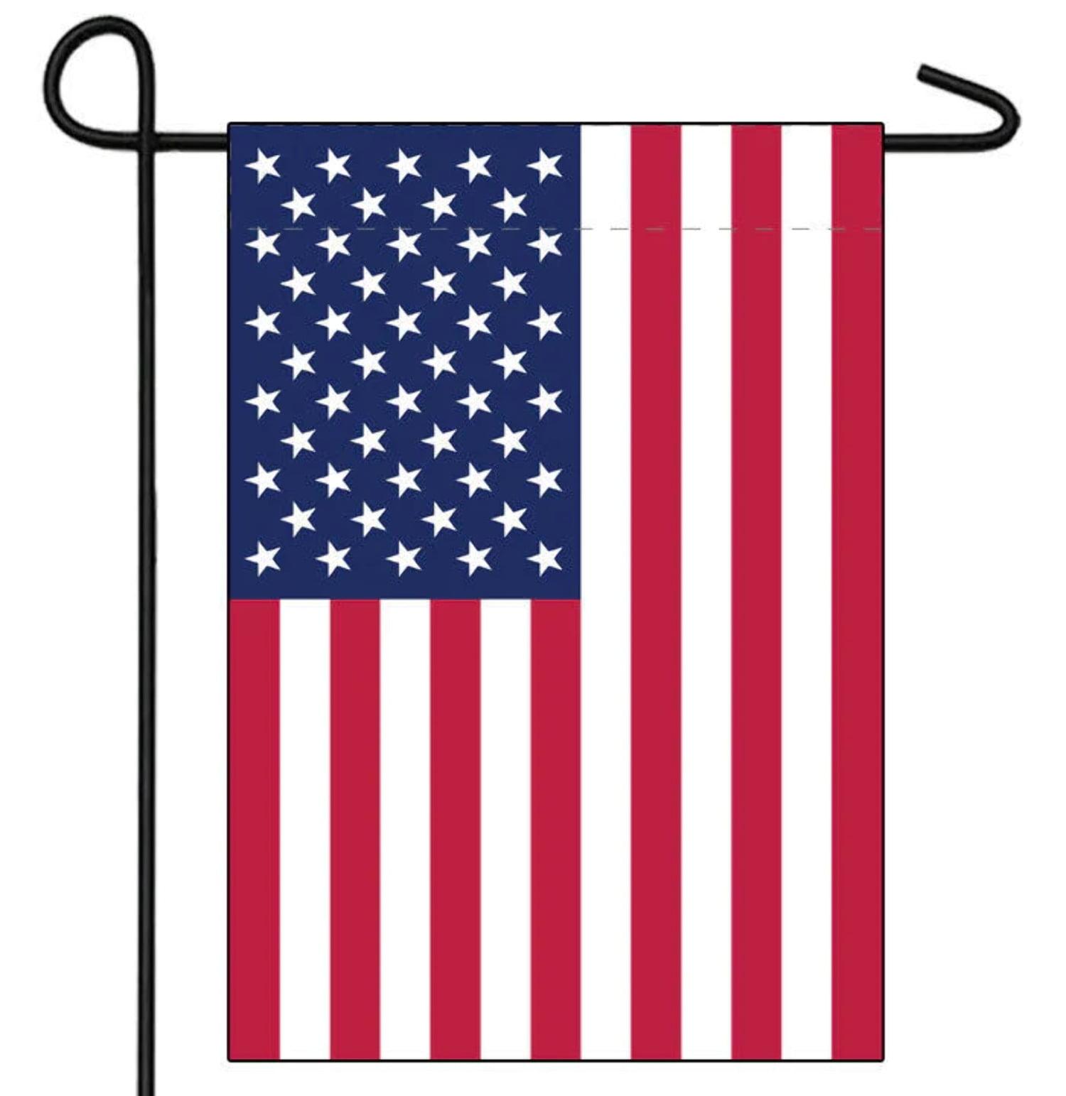 USA AMERICAN AMERICA UNITED STATES GARDEN BANNER/FLAG 12X18 SLEEVED POLY